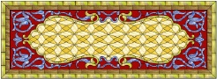 Stained Glass Pattern Eastern Influence