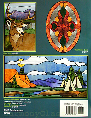 Innovative Stained Glass Panels Back Cover