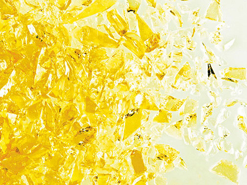 system 96 Yellow transparent frit