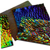 Scrap Dichroic Black Glass