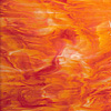 Spectrum Orange, White, and Red Opal
