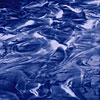 Spectrum Navy Blue Wispy Glass