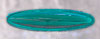 J197T Smooth Oval Teal glass jewel
