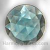 J2d-SB 20mm Round Steel Blue Glass Jewel