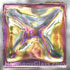iridescent pinchback glass jewel J405AB-C