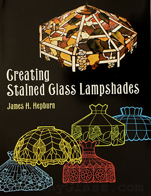 Creating Stained Glass Lampshades front cover