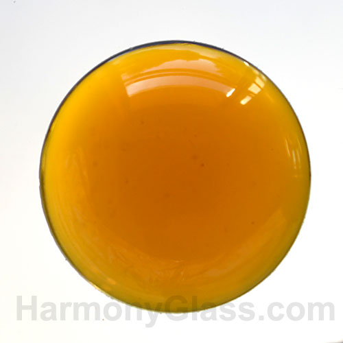 25mm Dark Amber glass jewel