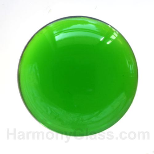 25mm Green glass jewel