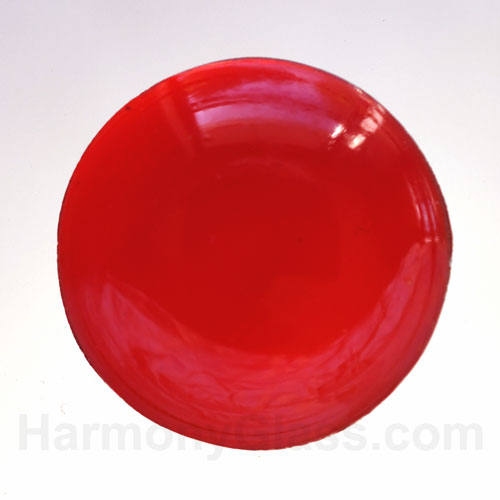 25mm Red glass jewel